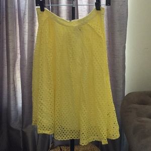 Yellow Midi Skirt by Aqua